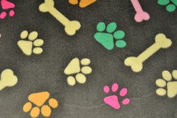 Coral fleece print 80-02