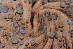 Coral fleece print 82-02