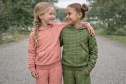Katoen tricot ''checks collection' 1cm
