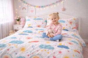 Katoen poplin prints kids