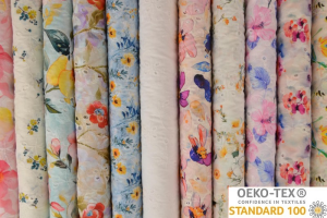 Katoen broderie prints