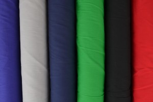 Brandvertragend katoen stof : 300 CM BREED !