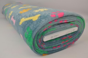 Coral fleece print 80-04