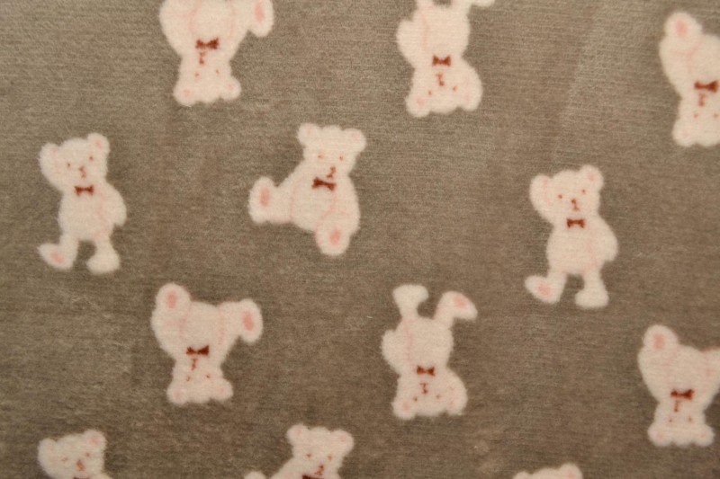 Coral fleece print 186-02