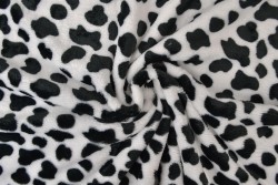 Coral fleece print 190-01