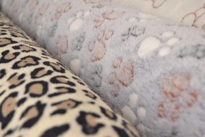 Coral fleece prints