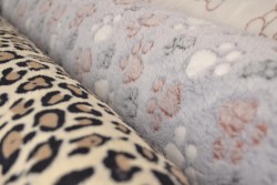 Coral fleece prints