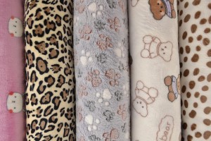 Coral fleece prints