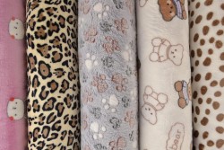 Coral fleece prints