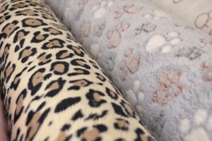 Coral fleece prints