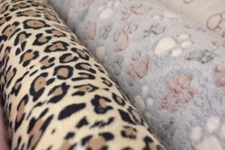 Coral fleece prints