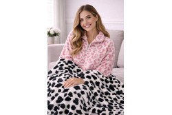 Coral fleece prints