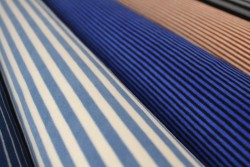 Katoen tricot ''brushed stripes'