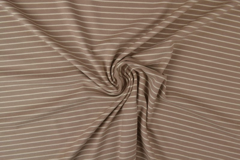 Cotton jersey brushed stripes 01-06