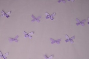 Mesh bowknot 08-21 lavender