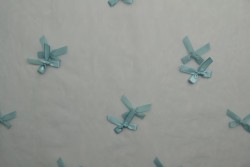 Mesh bowknot 08-34 old green