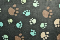 Coral fleece print 189-01