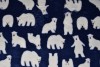 Coral fleece print 194-01