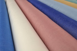Denim-look Viscose Shine