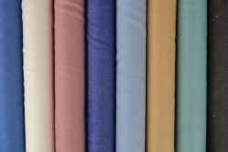 Denim-look Viscose Shine