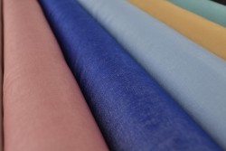Denim-look Viscose Shine