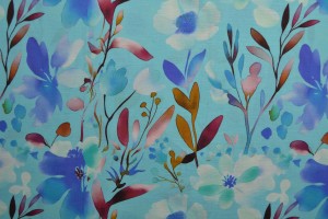 Linen fashion print 10-01