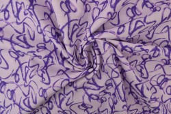 Linen fashion print 14-02