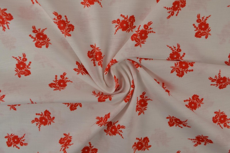 Linen fashion print 18-01