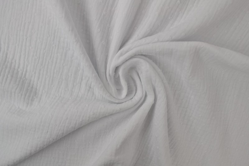 Muslin dobby 00 white