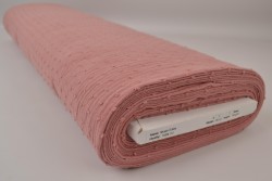 Muslin dobby 37 dark old pink