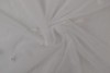 Mesh feather and pearls 09-00 white