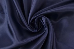 Satijn 48 navy blauw