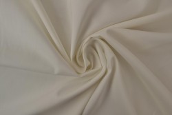 Katoen poplin 02 gebroken wit