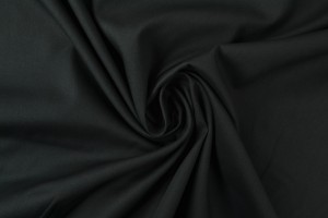 Katoen poplin 03 zwart