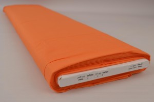 Katoen poplin 10 oranje