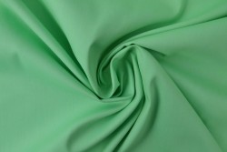 Katoen poplin 14 mint groen