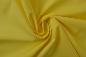 Katoen poplin 27 licht geel