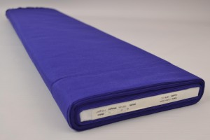 Katoen poplin 28 donkerblauw