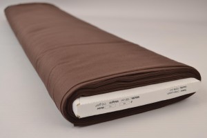 Katoen poplin 43 bruin