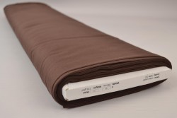 Katoen poplin 43 bruin