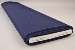 Katoen poplin 48 navy