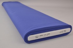 Katoen poplin 15 blauw