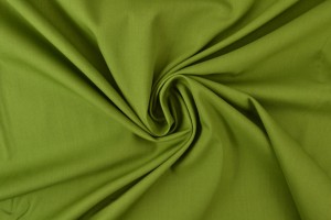 Katoen poplin 31 mosgroen