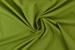 Katoen poplin 31 mosgroen