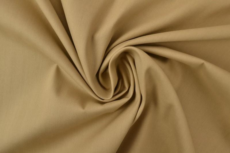 Katoen poplin 39 beige