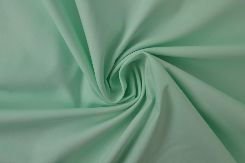 Katoen poplin 41 licht mint