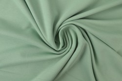 French terry 34 oud groen