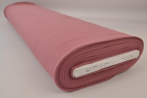 French terry 38 donker oud roze