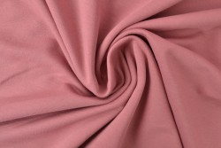 French terry 38 donker oud roze