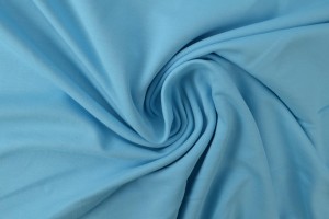French terry 06 aqua blauw